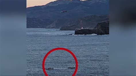 SF Fire rescues 3 from sailboat drifting towards rocks